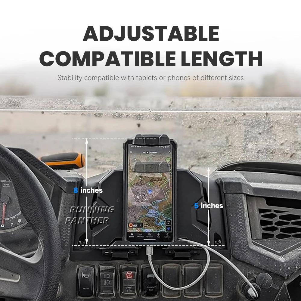GPS Holder For Polaris RZR XP 1000 XP4 Turbo 2019 2020 2021 2022 2023 Electronic Device Phone Tablet Mounts Accessories
GPS Holder For Polaris RZR XP 1000 XP4 Turbo 2019 2020 2021 2022 2023 Electronic Device Phone Tablet Mounts Accessories