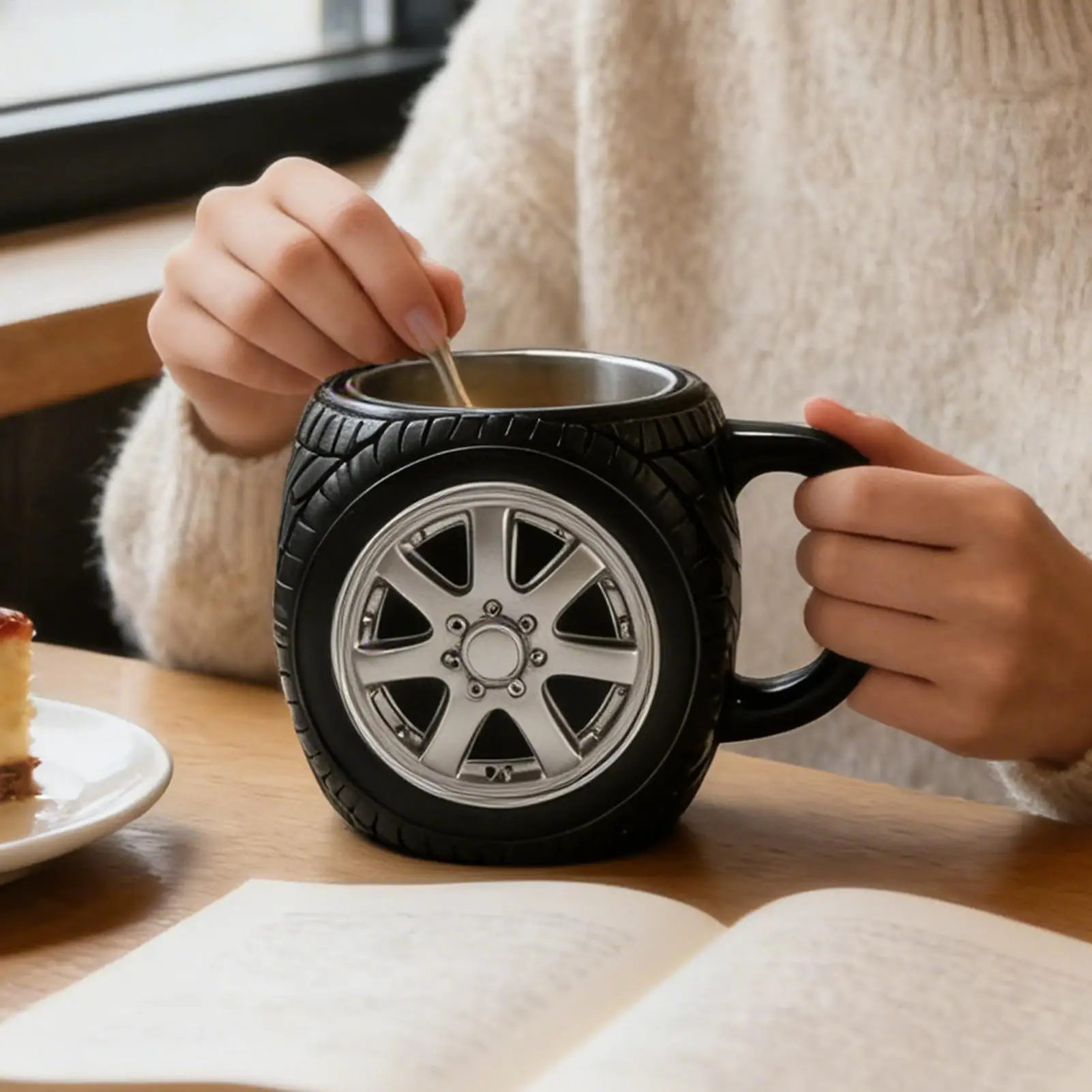 Funny Mugs 300ml Insulated Non Slip Drinkware Stainless Steel Tire Mug Tea Cup for Home Living Room Kitchen Office Apartment
Funny Mugs 300ml Insulated Non Slip Drinkware Stainless Steel Tire Mug Tea Cup for Home Living Room Kitchen Office Apartment