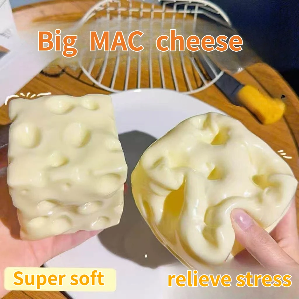 Simulation Cheese Vaseline Filled Cheese Decompression Simulation Rebound Decompression Artifact Gift Vent Toy
Simulation Cheese Vaseline Filled Cheese Decompression Simulation Rebound Decompression Artifact Gift Vent Toy
