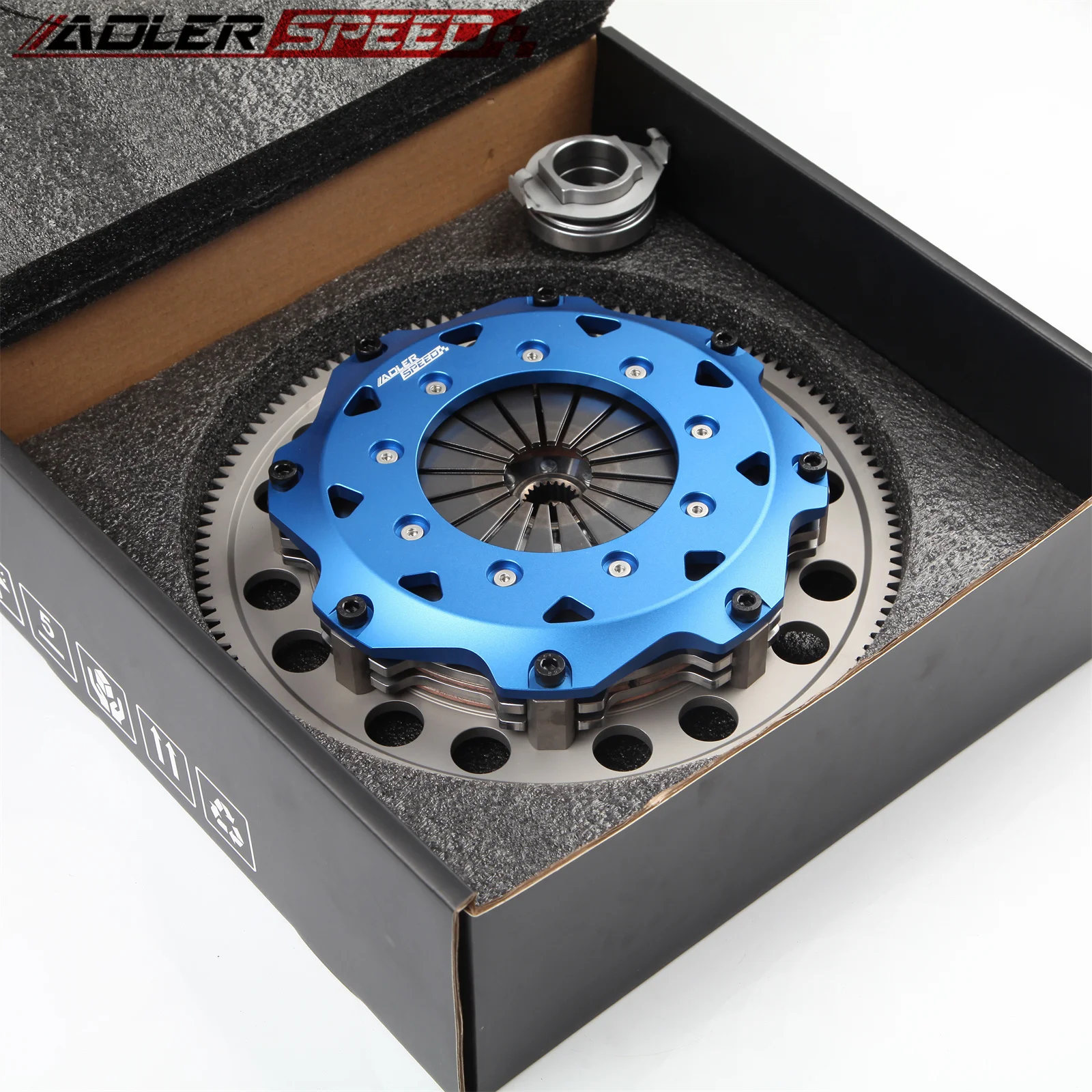 8.5" (215mm) ADLERSPEED RACING CLUTCH TWIN DISC KIT For 2004-2011 MAZDA RX8 RX-8 1.3L 13BMSP
8.5" (215mm) ADLERSPEED RACING CLUTCH TWIN DISC KIT For 2004-2011 MAZDA RX8 RX-8 1.3L 13BMSP