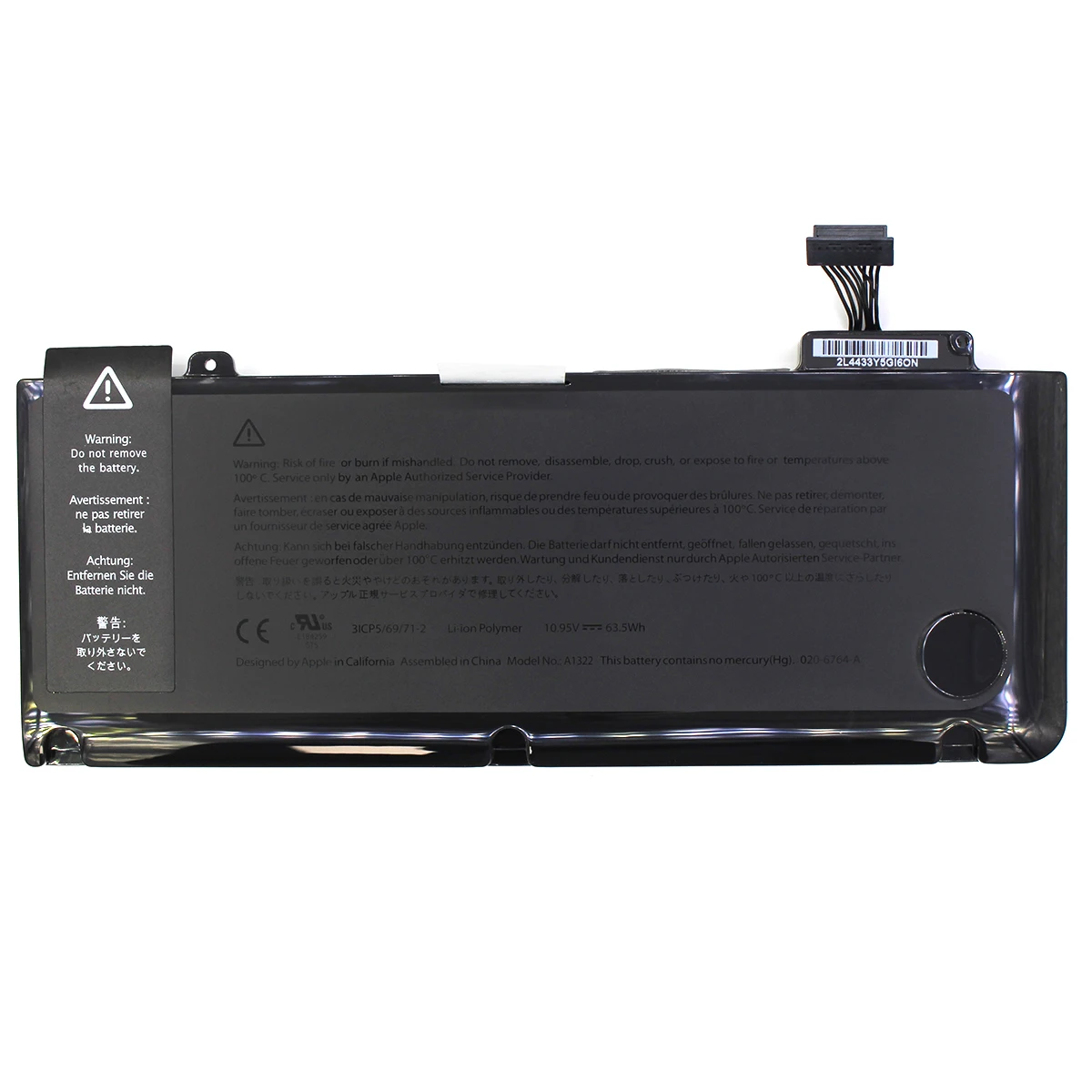 A1322 Battery For Mbook Pro Replacement 13 Inch Mid 2012 2010 2009 Early 2011 Late 2011 High Performance And Longevity Battery
A1322 Battery For Mbook Pro Replacement 13 Inch Mid 2012 2010 2009 Early 2011 Late 2011 High Performance And Longevity Battery