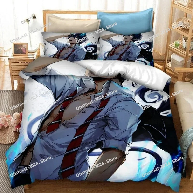 3D Anime Blue Exorcist Bedding Set Printed Duvet Cover Pillowcase Single Double Style Queen King Size Sets Bedclothes Bed
3D Anime Blue Exorcist Bedding Set Printed Duvet Cover Pillowcase Single Double Style Queen King Size Sets Bedclothes Bed