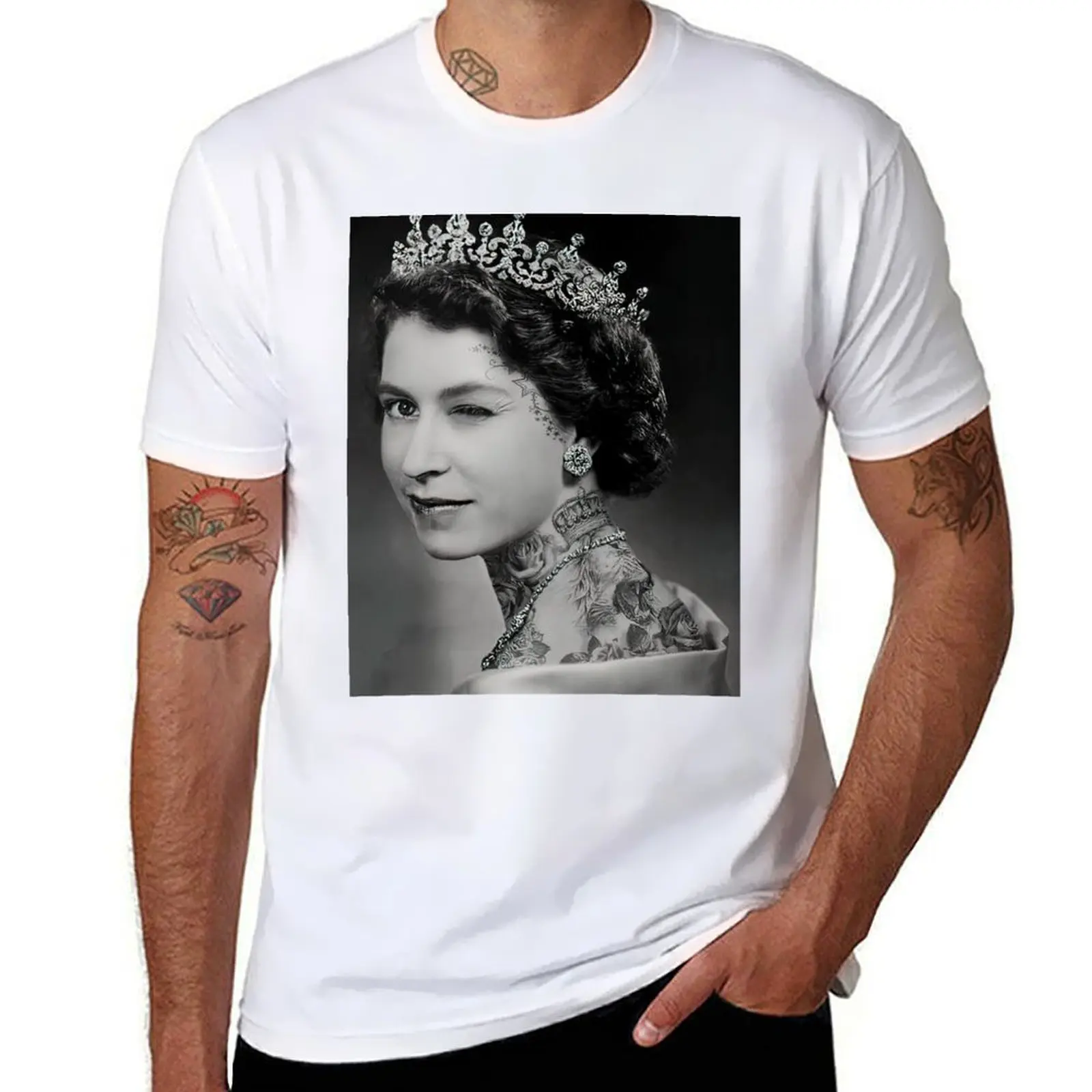 Home Decor Wall Art Print Limited Edition Jubilee Tattoo Art The Crown T-Shirt Stain Resistant Casual Tee
Home Decor Wall Art Print Limited Edition Jubilee Tattoo Art The Crown T-Shirt Stain Resistant Casual Tee