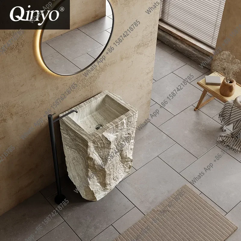 N64 Art basin column basin integrated floor-to-ceiling courtyard outdoor vertical wash basin B & B club wash face table
N64 Art basin column basin integrated floor-to-ceiling courtyard outdoor vertical wash basin B & B club wash face table