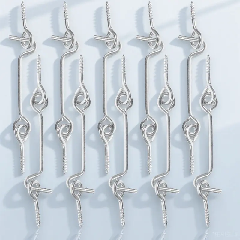 10 комплектов защелок-крюков из оцинкованной углеродистой стали для дверей, раздвижных дверей, амбарных дверей, окон, замки безопасности для окон
10 комплектов защелок-крюков из оцинкованной углеродистой стали для дверей, раздвижных дверей, амбарных дверей, окон, замки безопасности для окон