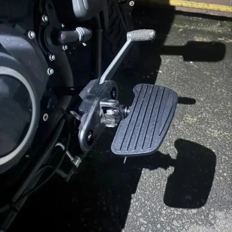 Widened Enlarged Footrest Pedals, Lightweight Aluminum Alloy Parts, Motorcycle Front Modification For CF450CLC
Widened Enlarged Footrest Pedals, Lightweight Aluminum Alloy Parts, Motorcycle Front Modification For CF450CLC