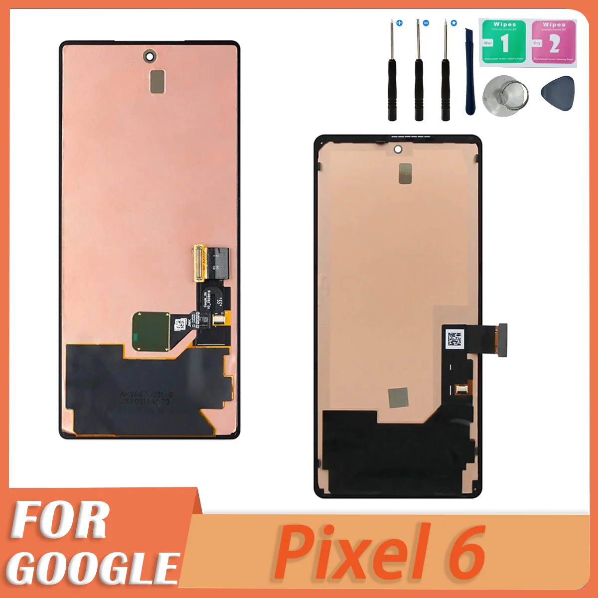 For Google Pixel 6 6.4'' For AMOLED Google Pixel 6 GB7N6 G9S9B16 G9S9B LCD Display Touch Screen Digitizer Assembly Replacement
For Google Pixel 6 6.4'' For AMOLED Google Pixel 6 GB7N6 G9S9B16 G9S9B LCD Display Touch Screen Digitizer Assembly Replacement