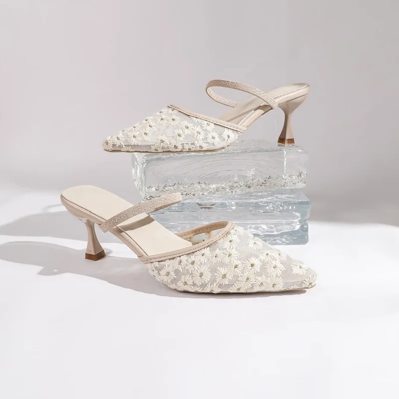 French Baotou Half Dragged Shoes 2026 Spring/Summer New Style Fairy Style Fashion Temperament Cool Dragging
French Baotou Half Dragged Shoes 2026 Spring/Summer New Style Fairy Style Fashion Temperament Cool Dragging