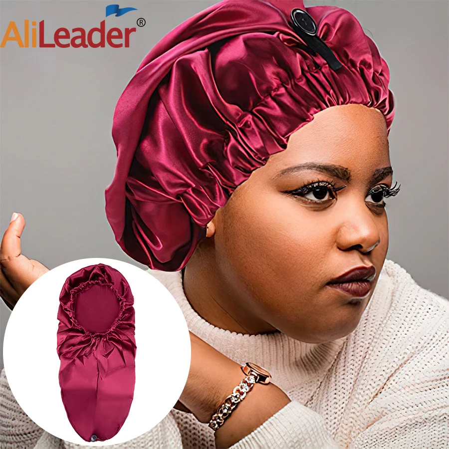 Alileader 2Pcs Extra Long Braid Hair Bonnet For Sleeping Satin Night Caps Soft Elastic Band With Button For Women Dreadlocks
Alileader 2Pcs Extra Long Braid Hair Bonnet For Sleeping Satin Night Caps Soft Elastic Band With Button For Women Dreadlocks