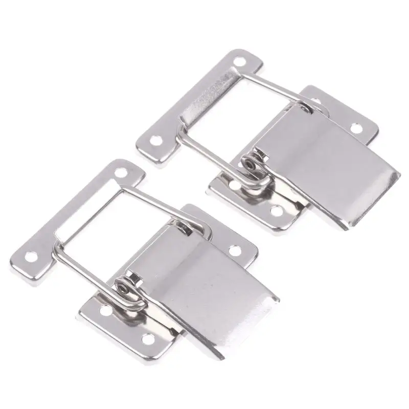 2Pcs Stainless Steel Latch Hasp Hardware Boxes Doors Belts Cabinet Case Spring Loaded Latch Catch Toggle Hasp Easy Install
2Pcs Stainless Steel Latch Hasp Hardware Boxes Doors Belts Cabinet Case Spring Loaded Latch Catch Toggle Hasp Easy Install