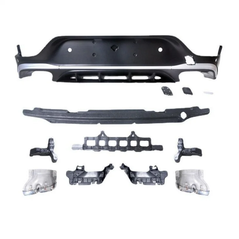 Top quality GLC43The rear bumper is suitable forGLCModified rear lip and tailpipe designGLC63Four exhaust tipsCOUPE
Top quality GLC43The rear bumper is suitable forGLCModified rear lip and tailpipe designGLC63Four exhaust tipsCOUPE