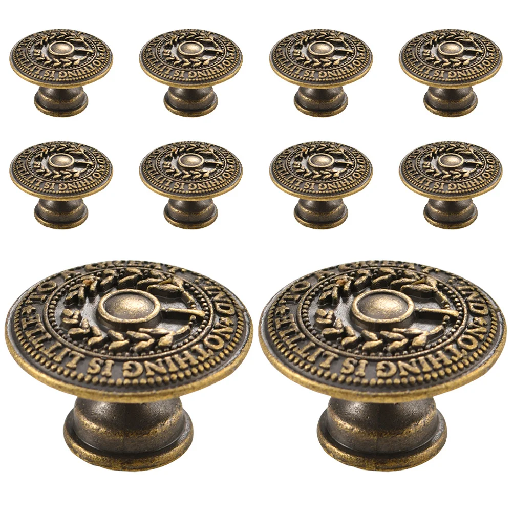 10Pcs Dresser Knobs Vintage Style Cabinet Pulls Metal Drawer Handles for Wardrobe Cupboard Door Decoration Cabinet Knob
10Pcs Dresser Knobs Vintage Style Cabinet Pulls Metal Drawer Handles for Wardrobe Cupboard Door Decoration Cabinet Knob