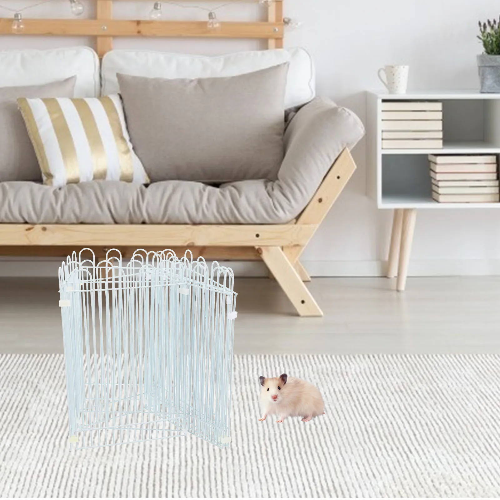 Multi-functional Hamster Playpen Panels Iron Plastic Fence Large Space Small Animals Safe Easy Assembly White Pet Isolation
Multi-functional Hamster Playpen Panels Iron Plastic Fence Large Space Small Animals Safe Easy Assembly White Pet Isolation
