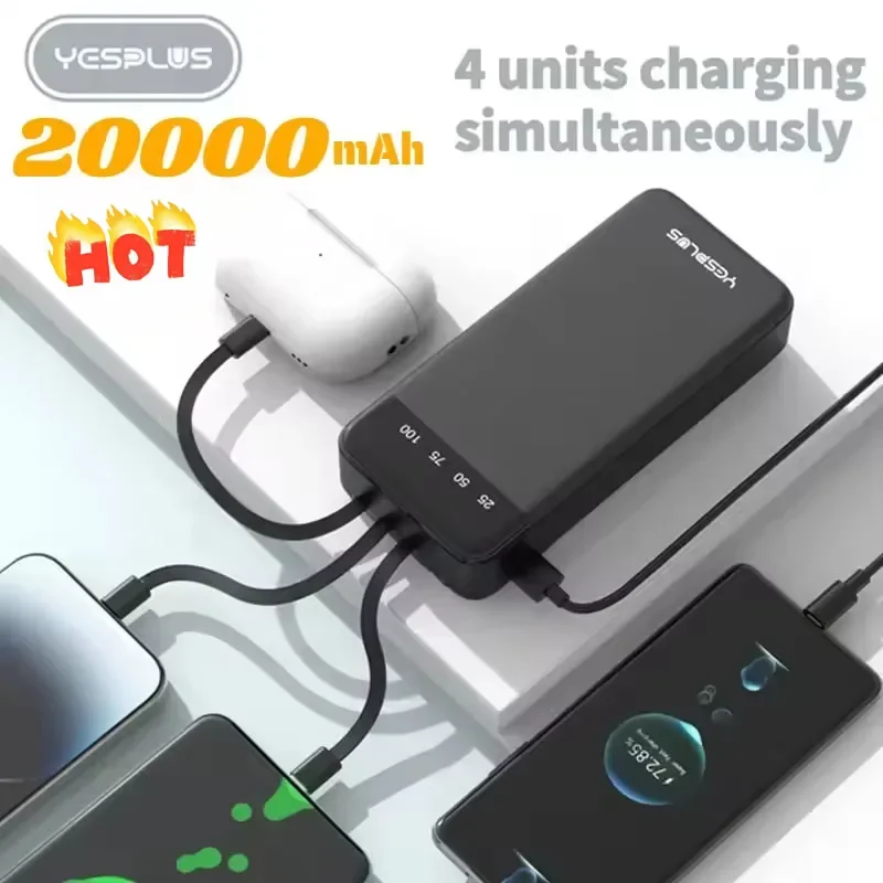 new Portable Power Bank 20000mAh High Quality Comes with Cord Fast Charging External Battery with Display for Heated Vest Jacket
new Portable Power Bank 20000mAh High Quality Comes with Cord Fast Charging External Battery with Display for Heated Vest Jacket