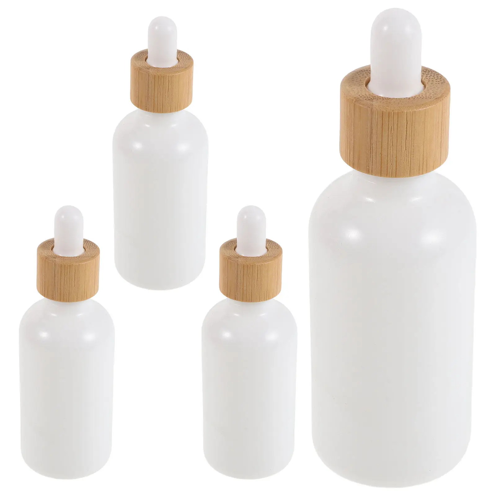 4Pcs Essential Oil Refill Bottles Glass Dropper Bottles Bamboo Porcelain Cap Leakproof Travel Refillable Aromatherapy Dispenser
4Pcs Essential Oil Refill Bottles Glass Dropper Bottles Bamboo Porcelain Cap Leakproof Travel Refillable Aromatherapy Dispenser