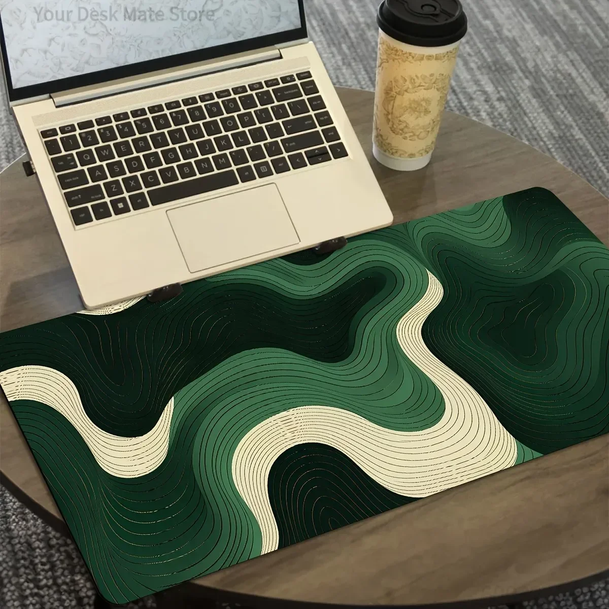 Gaming Mouse Pad Minimalist Flowing Line Design Non Slip Rubber Base Precision Stitched Edges for Home Office Study Desk Mat
Gaming Mouse Pad Minimalist Flowing Line Design Non Slip Rubber Base Precision Stitched Edges for Home Office Study Desk Mat