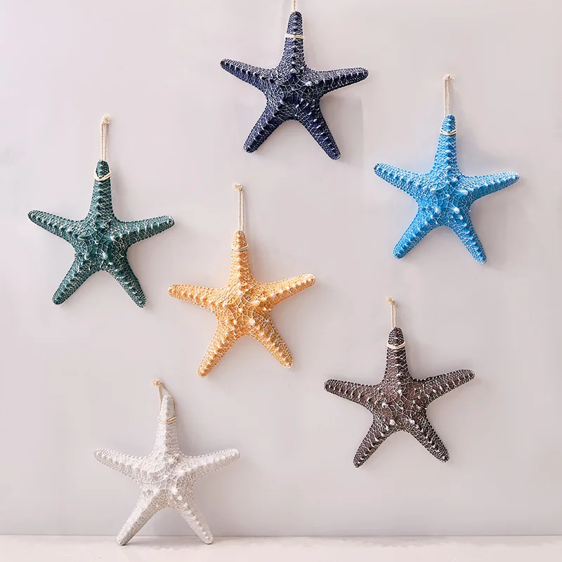 Mediterranean Resin Sea Stars 32cm Colorful Starfish Bar Aquarium Home Wall Hanging Marine Pendant Ocean Decoration Crafts
Mediterranean Resin Sea Stars 32cm Colorful Starfish Bar Aquarium Home Wall Hanging Marine Pendant Ocean Decoration Crafts