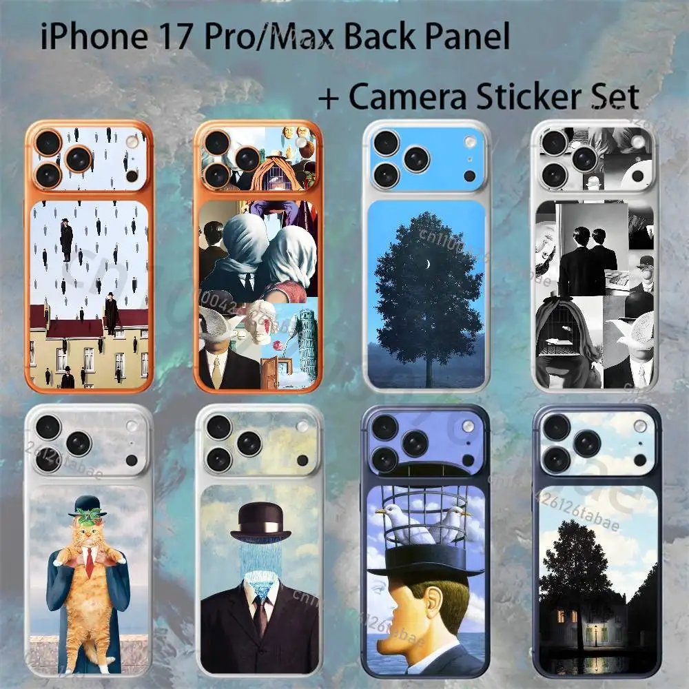 Rene Magritte Art For iPhone 17pro/proMax Full body Back Cover Decal Skin Colorful Rear Protective Sticker Film
Rene Magritte Art For iPhone 17pro/proMax Full body Back Cover Decal Skin Colorful Rear Protective Sticker Film