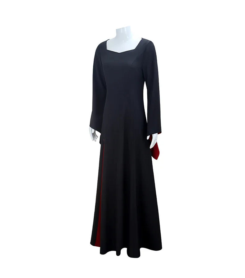 New Model Uncle Fester Tiss Men Black Robe With Scarf Women Halloween Performance Cosplay Costume
New Model Uncle Fester Tiss Men Black Robe With Scarf Women Halloween Performance Cosplay Costume