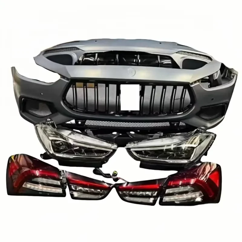 For Maserati Ghibli Body Kit Upgrade New Version Easy Installation Plastic Replacement for Front and Rear Bumpers with Fog
For Maserati Ghibli Body Kit Upgrade New Version Easy Installation Plastic Replacement for Front and Rear Bumpers with Fog