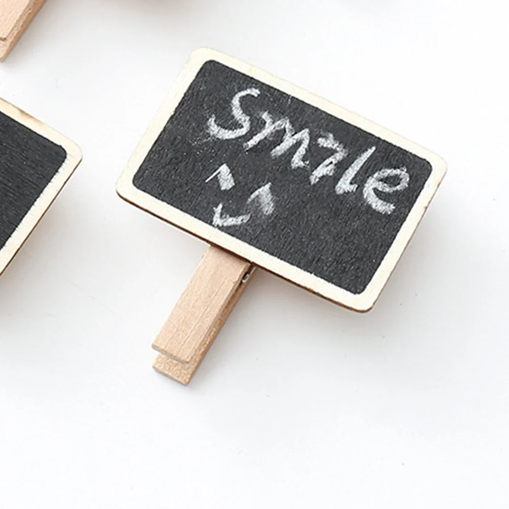 30Pcs Premium Wood Mini Chalkboard Clips Wipe Home Office Table Ornament Special Occasion Gift Mini Blackboard Clips
30Pcs Premium Wood Mini Chalkboard Clips Wipe Home Office Table Ornament Special Occasion Gift Mini Blackboard Clips