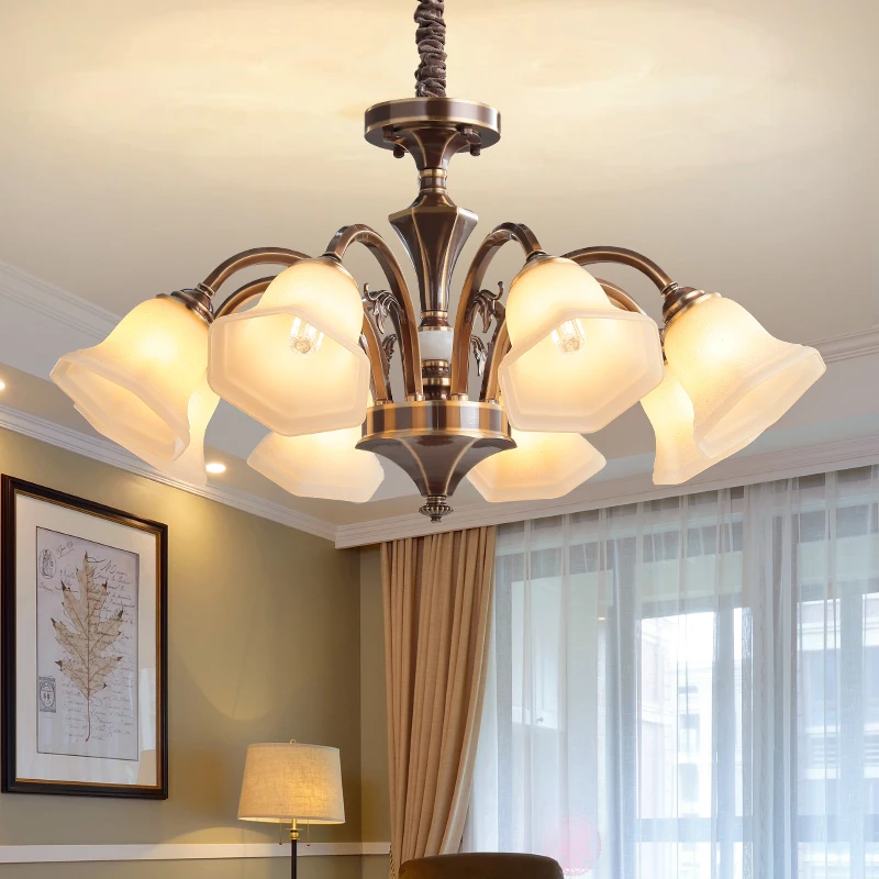 American Hotel Lobby Copper Decorative Pendant Light Modern Minimalist Villa Living Room Bedroom Glass Led Chandelier
American Hotel Lobby Copper Decorative Pendant Light Modern Minimalist Villa Living Room Bedroom Glass Led Chandelier