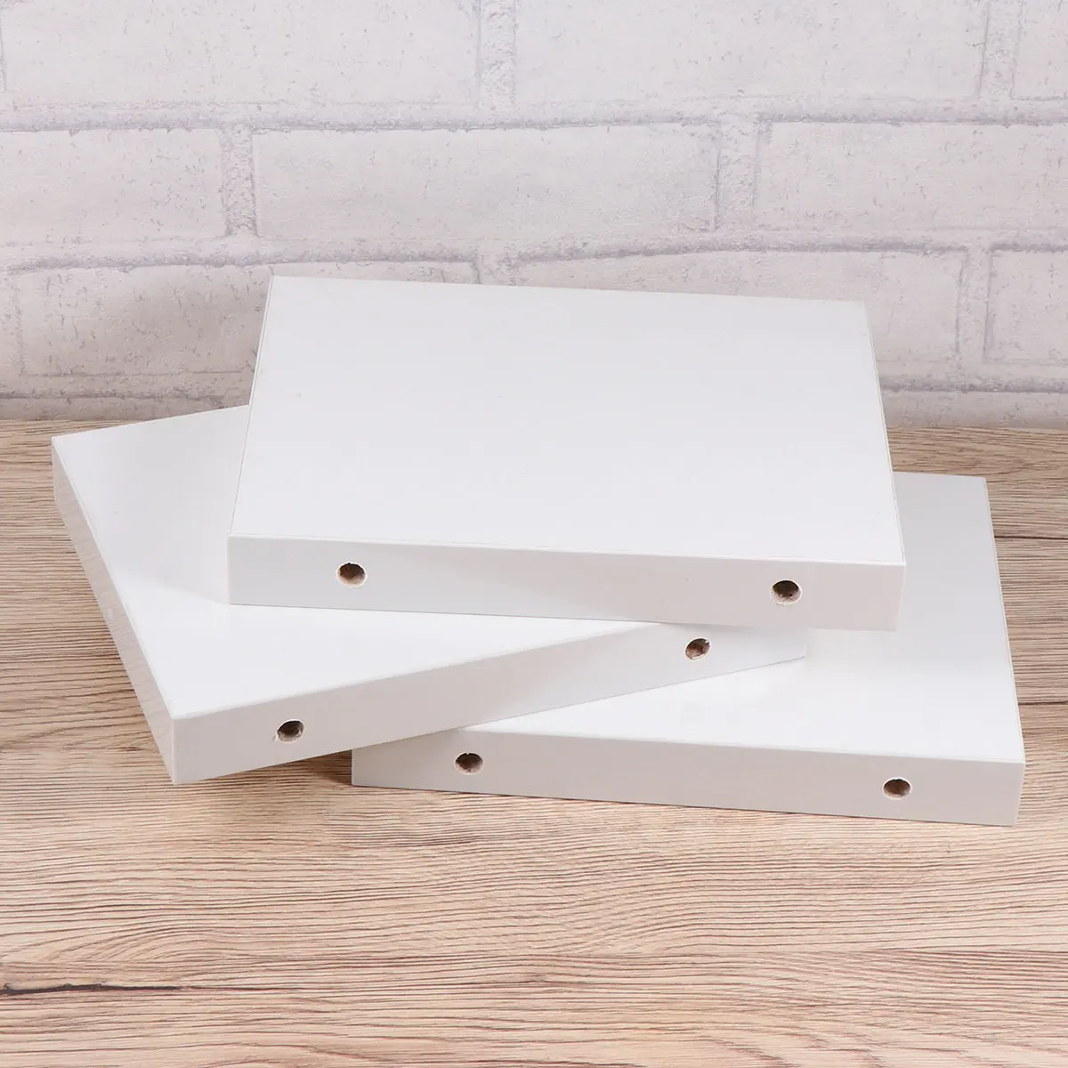 3 PCS Decoration Wall Display Shelves Wood Hanging Bookshelf White Floating Mount
3 PCS Decoration Wall Display Shelves Wood Hanging Bookshelf White Floating Mount