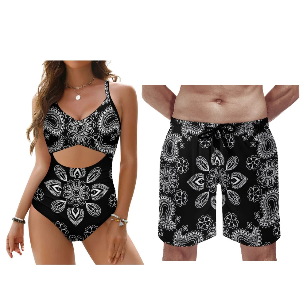 Настраиваемые банданы, комплекты для пар, комплекты купальников для пар, несколько размеров на выбор, женские цельные купальники, мужские плавки
Настраиваемые банданы, комплекты для пар, комплекты купальников для пар, несколько размеров на выбор, женские цельные купальники, мужские плавки