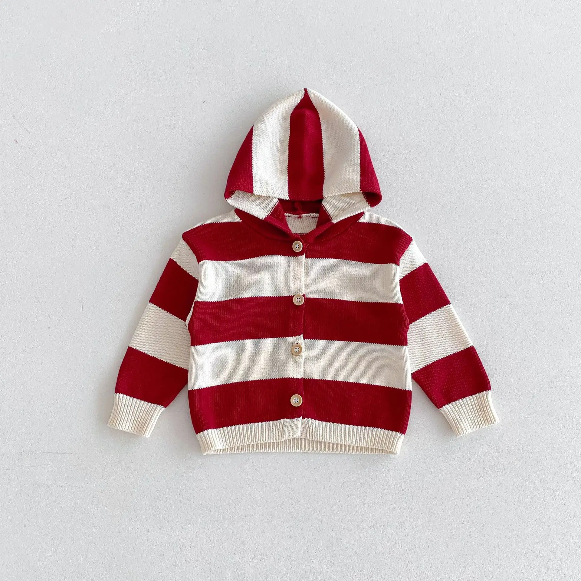 2024 Autumn New Children Long Sleeve Knit Coat Baby Girl Hooded Sweater Jacket Kids Boys Striped Cardigan Infant Clothes
2024 Autumn New Children Long Sleeve Knit Coat Baby Girl Hooded Sweater Jacket Kids Boys Striped Cardigan Infant Clothes