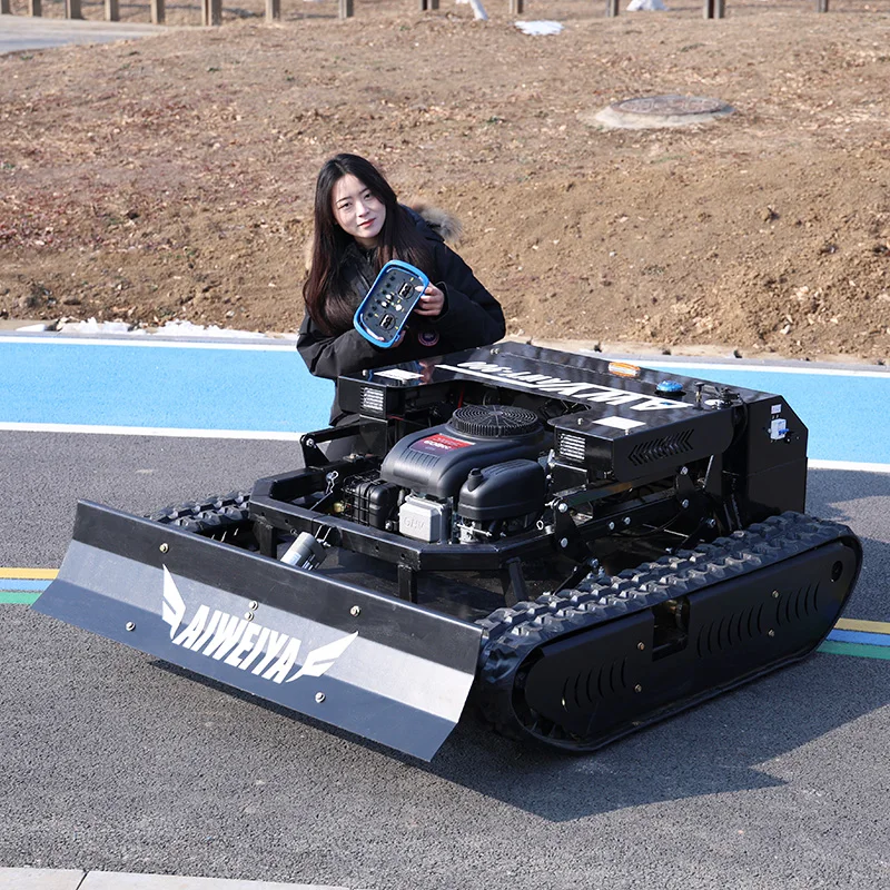 Customized garden and yard all-terrain remote-controlled lawn mower, tracked type, for household use on lawns
Customized garden and yard all-terrain remote-controlled lawn mower, tracked type, for household use on lawns