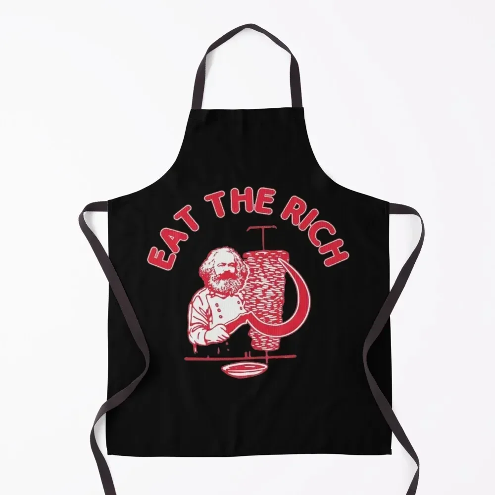 Eat The Rich Doner Dner Kebab Apron with personal logo Chef jacket men Waterproof Kitchen For Women Cute Kitchen Apron
Eat The Rich Doner Dner Kebab Apron with personal logo Chef jacket men Waterproof Kitchen For Women Cute Kitchen Apron