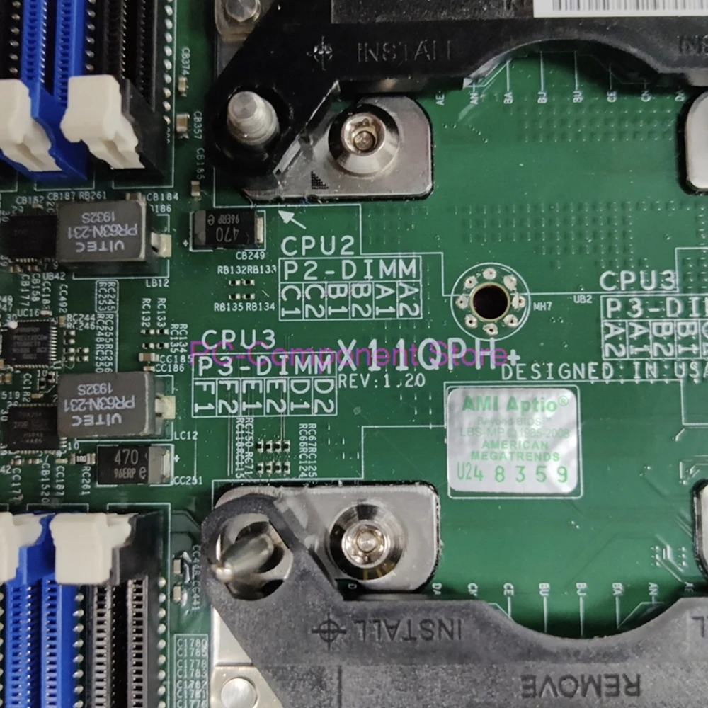 Для материнской платы Supermicro SuperServer 2049U-TR4 2-го поколения для масштабируемых процессоров Xeon с четырьмя разъемами LGA-3647 (разъем P) X11QPH+
Для материнской платы Supermicro SuperServer 2049U-TR4 2-го поколения для масштабируемых процессоров Xeon с четырьмя разъемами LGA-3647 (разъем P) X11QPH+