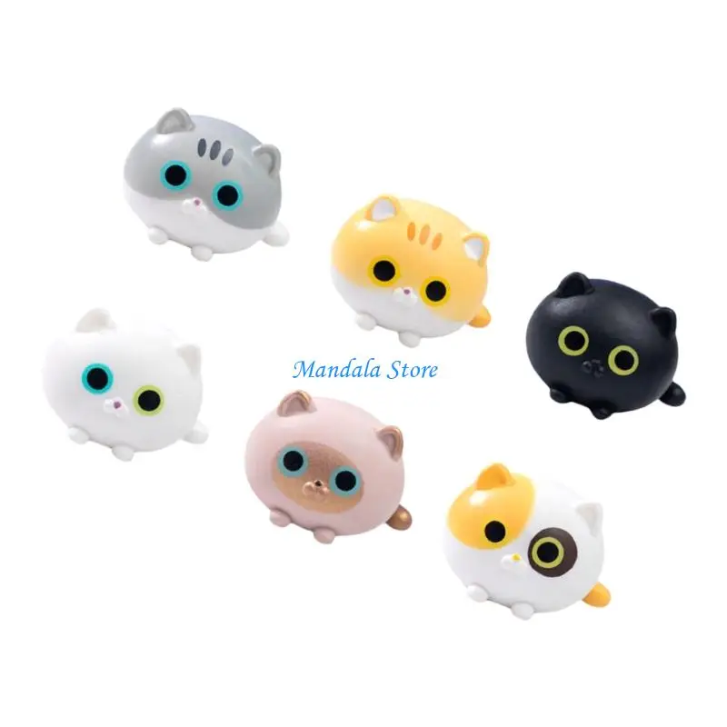 U2JC 6Pcs Fairys Garden Accessories Resin Cats Figurines Mini Cats Statue Gift
U2JC 6Pcs Fairys Garden Accessories Resin Cats Figurines Mini Cats Statue Gift