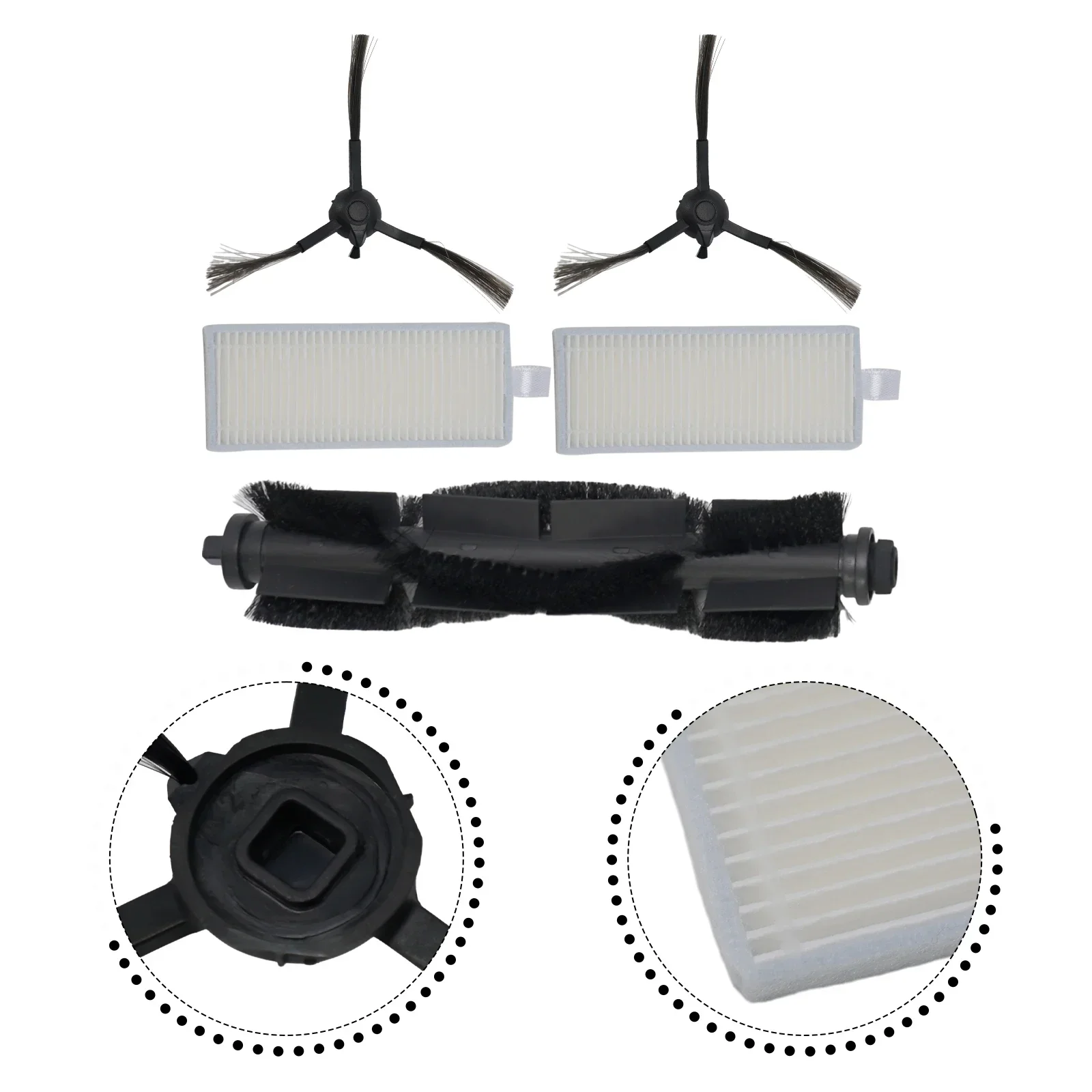 Improve Suction Performance With Pleated Design Replacement Spare Parts For RV30 RV10 Robot Vacuum Cleaner
Improve Suction Performance With Pleated Design Replacement Spare Parts For RV30 RV10 Robot Vacuum Cleaner