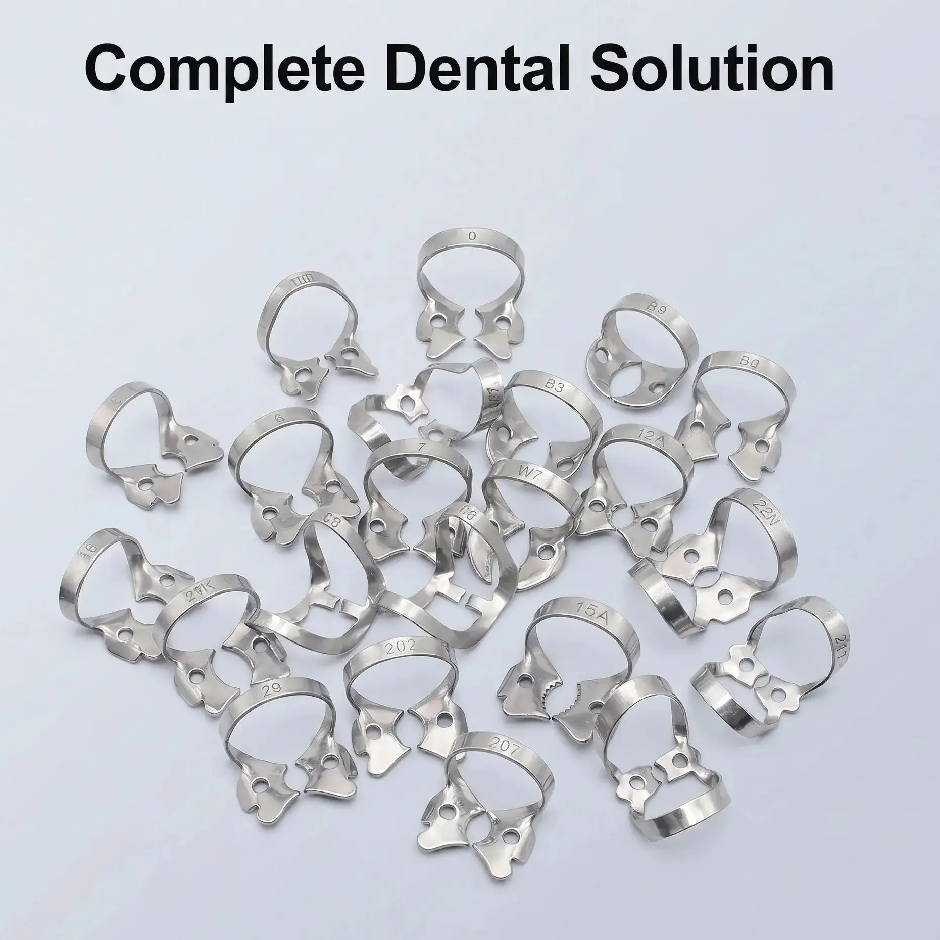 1Pcs Dental Rubber Dam Clamps Endodontic Restorative Barrier Clips Stainless Steel Frame Holder Molar Teeth Dentistry Materials
1Pcs Dental Rubber Dam Clamps Endodontic Restorative Barrier Clips Stainless Steel Frame Holder Molar Teeth Dentistry Materials