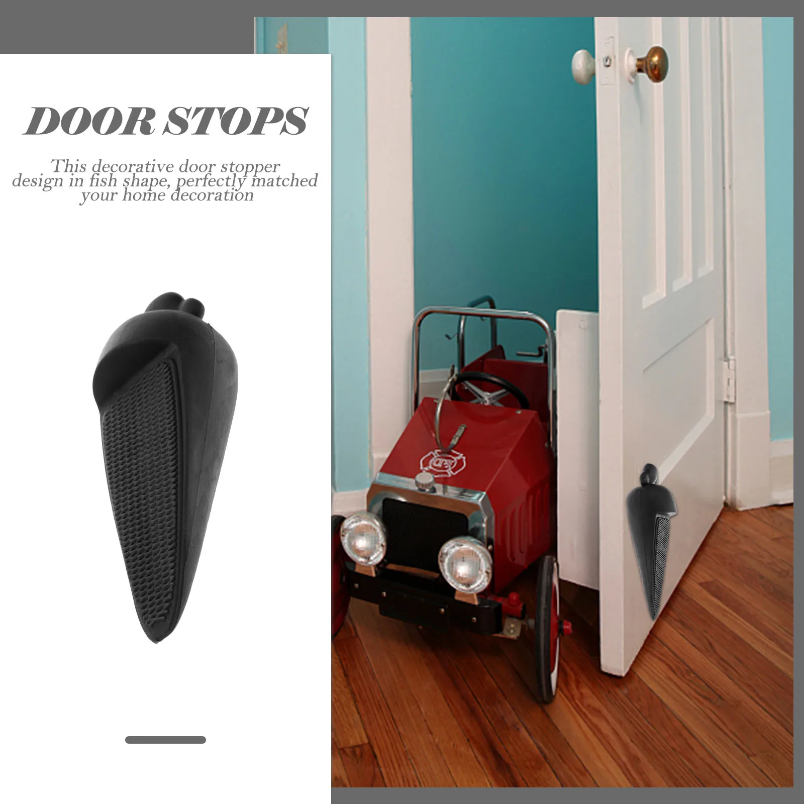 Fish Shaped Silicone Wedge Stoppers Household Decorative Stops Flexible Strong Floor Stopper Tools Easy Install No Tools
Fish Shaped Silicone Wedge Stoppers Household Decorative Stops Flexible Strong Floor Stopper Tools Easy Install No Tools