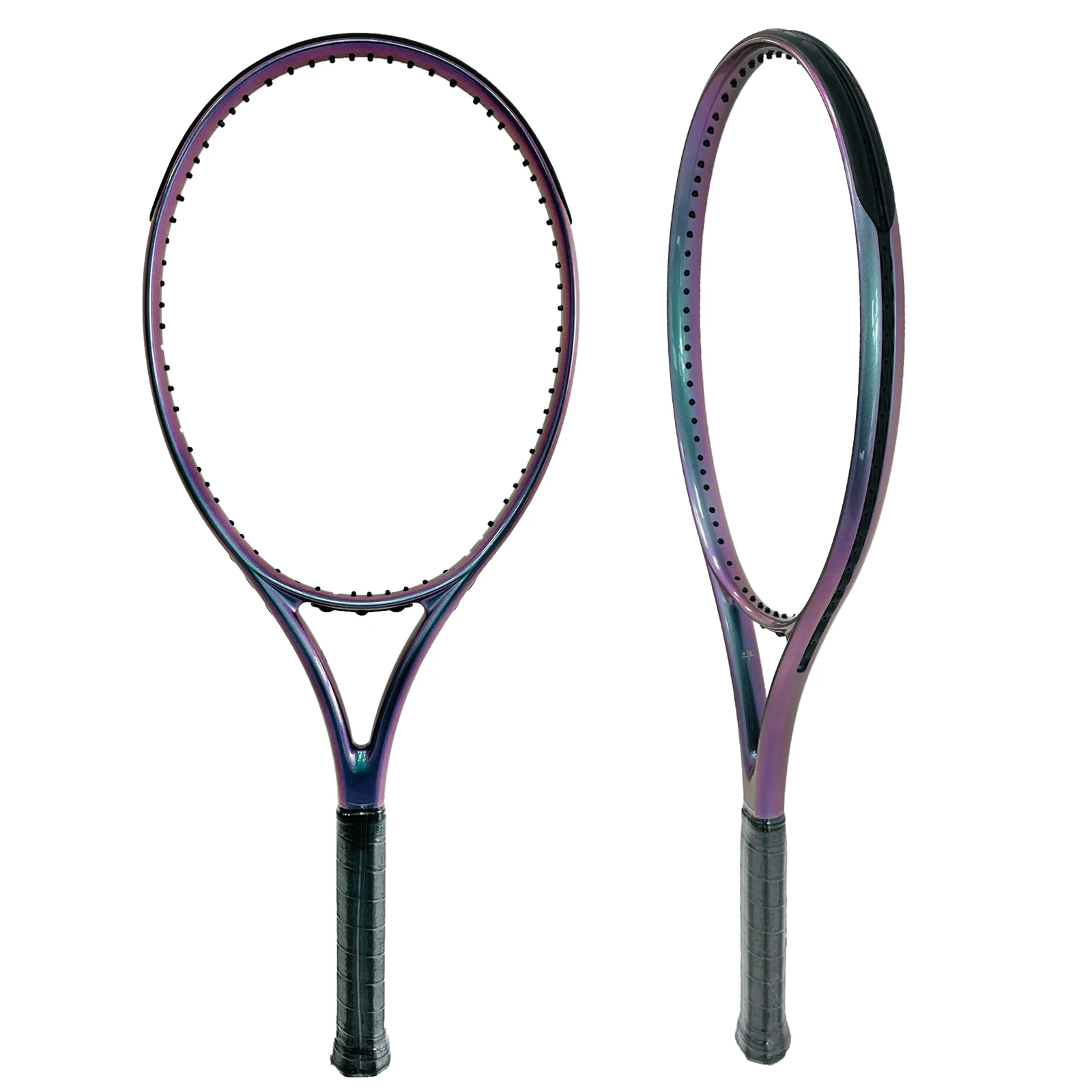 Custom Logo Chameleon Color Changing Carbon Fiber Tennis Racket, Professional Adult Training Racquet
Custom Logo Chameleon Color Changing Carbon Fiber Tennis Racket, Professional Adult Training Racquet