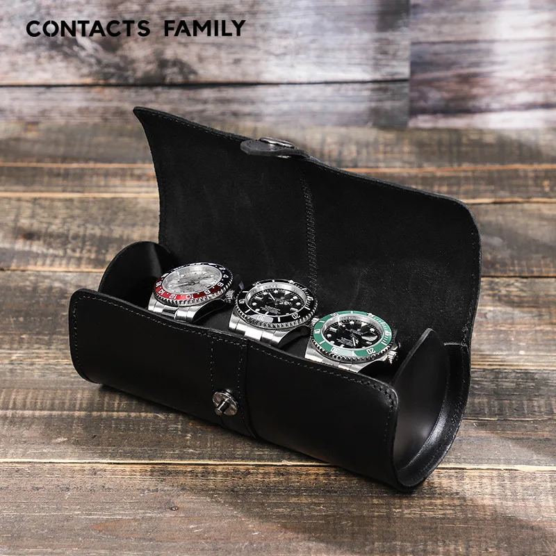 Watch Roll Case Portable Vintage Crazy Horse Leather Watch Case Watch Holder Travel Wrist Jewelry Storage Pouch Organizer Gifts
Watch Roll Case Portable Vintage Crazy Horse Leather Watch Case Watch Holder Travel Wrist Jewelry Storage Pouch Organizer Gifts
