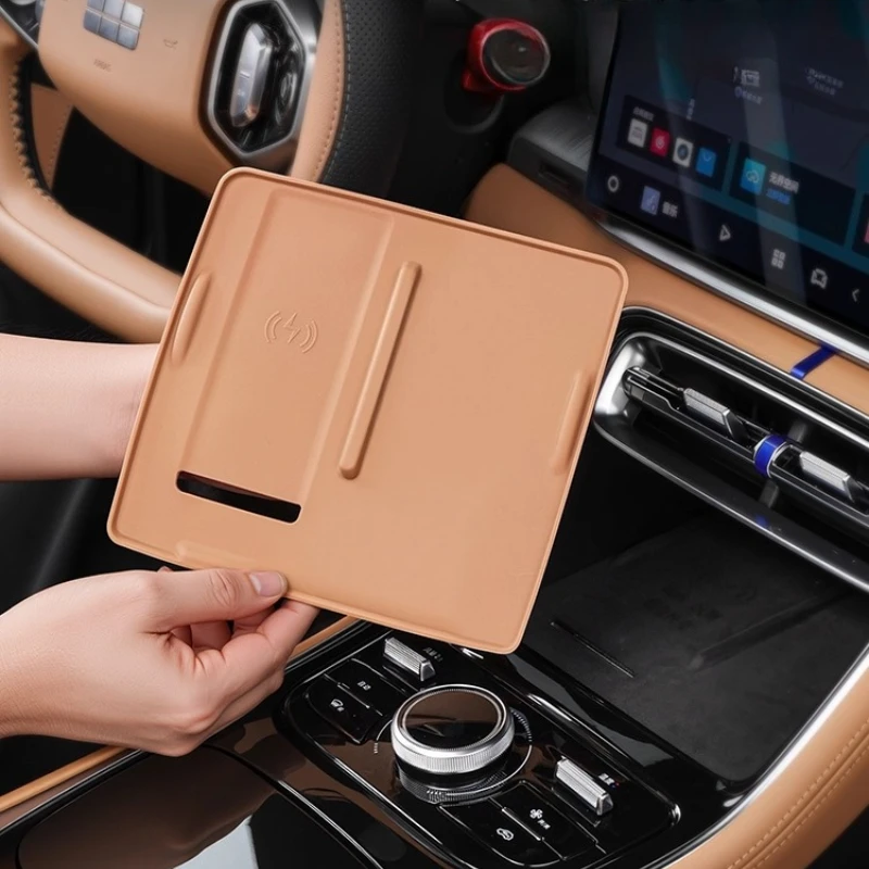 Silicone Wireless Charging Pad for Geely Galaxy A7 - Central Control Cup Holder Protector
Silicone Wireless Charging Pad for Geely Galaxy A7 - Central Control Cup Holder Protector
