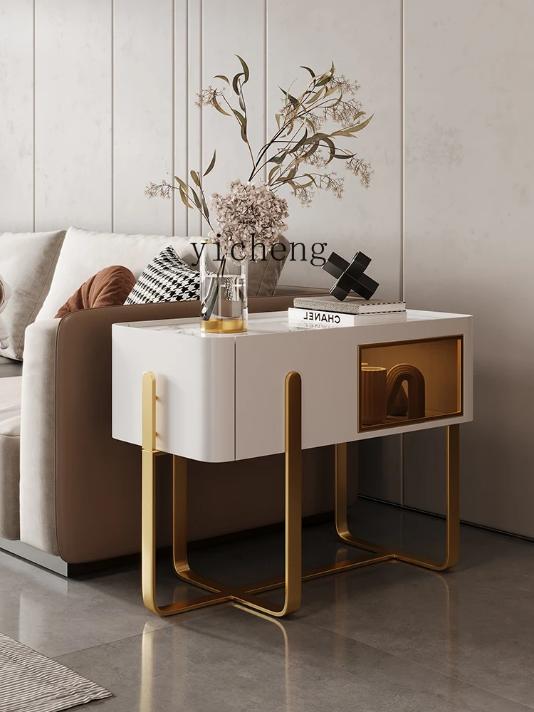 YXY Sofa Side Table Movable Side Cabinet Living Room Rock Board Storage Cabinet Corner Table
YXY Sofa Side Table Movable Side Cabinet Living Room Rock Board Storage Cabinet Corner Table