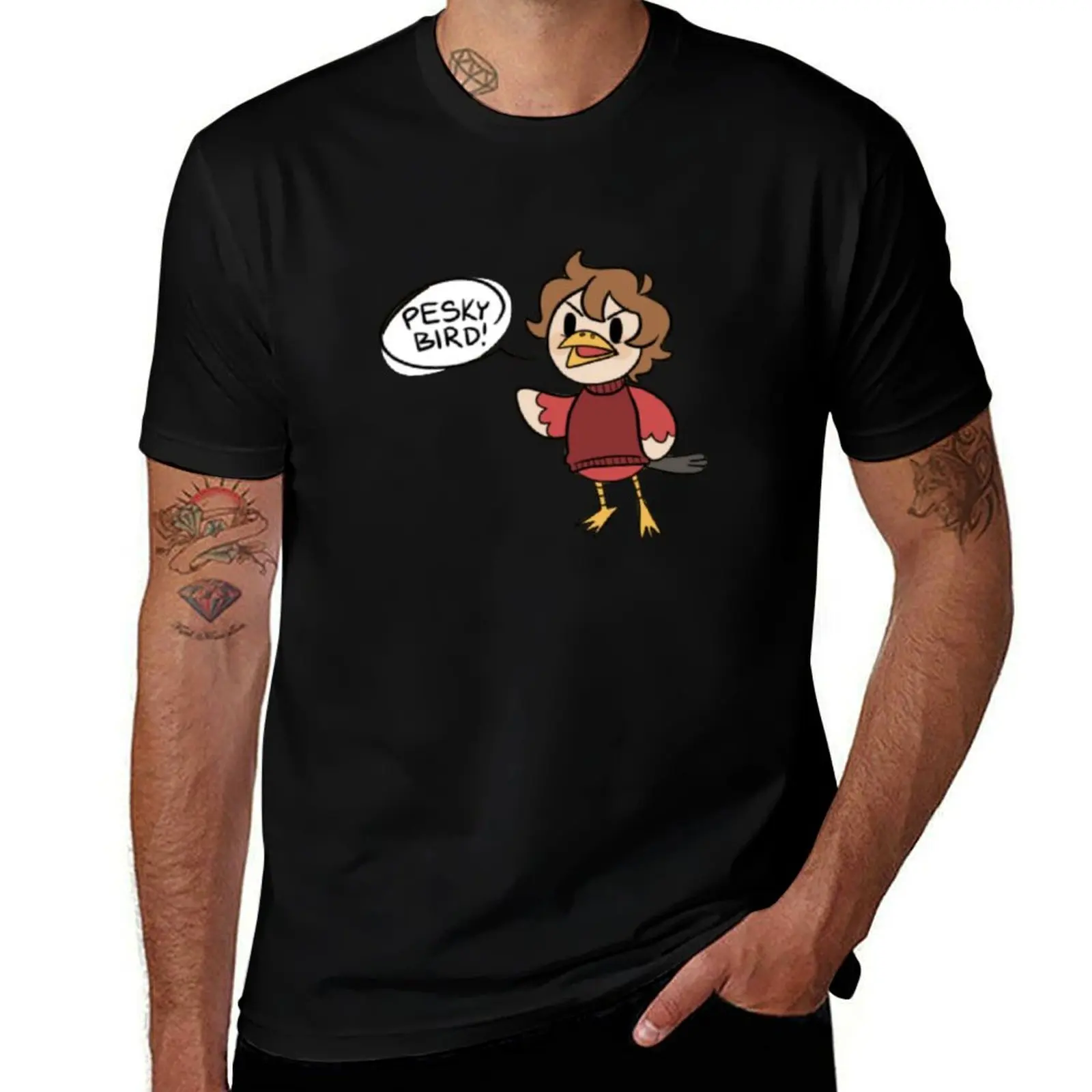 Pesky Bird Grian T-Shirt t shirts cotton 100% t shirt men 100% cotton luxury brand T-Shirt
Pesky Bird Grian T-Shirt t shirts cotton 100% t shirt men 100% cotton luxury brand T-Shirt