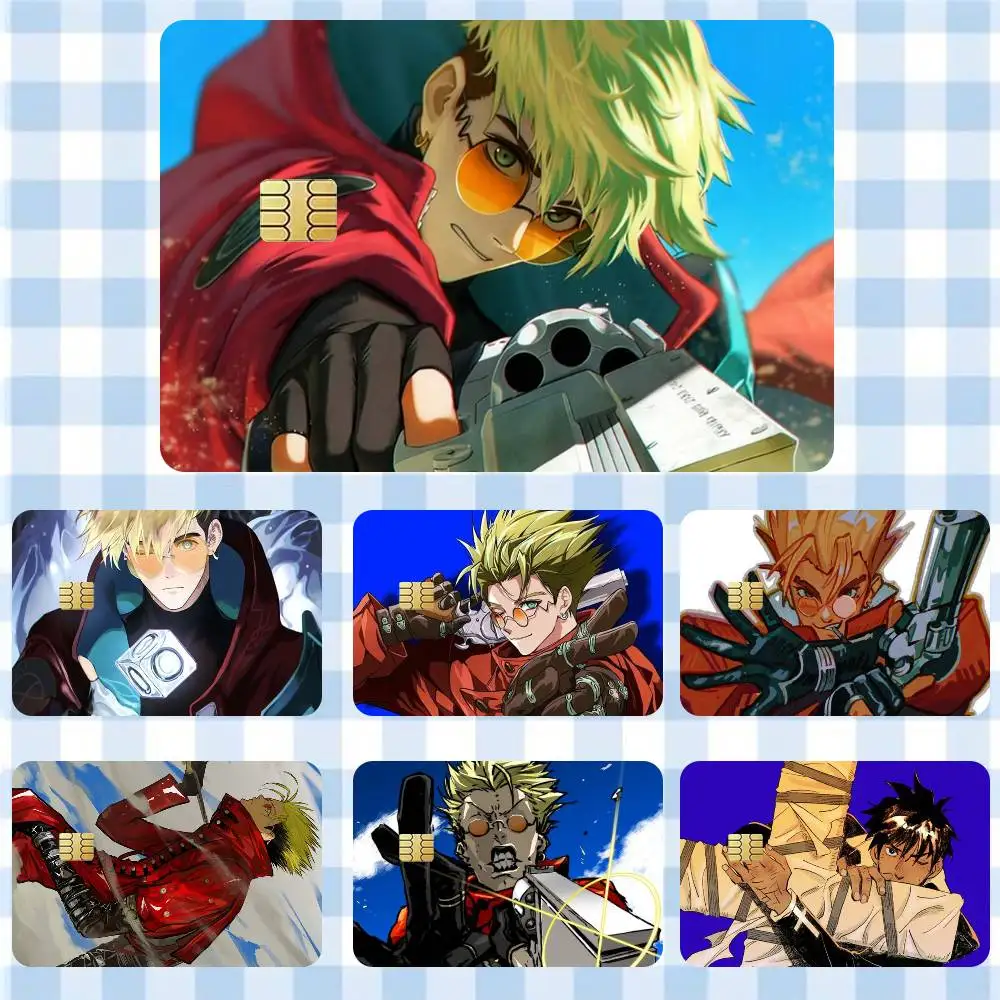 Vash Trigun Anime Sticker Film Tape Skin for Credit Card Debit Card Cartoon Waterproof Stickers
Vash Trigun Anime Sticker Film Tape Skin for Credit Card Debit Card Cartoon Waterproof Stickers