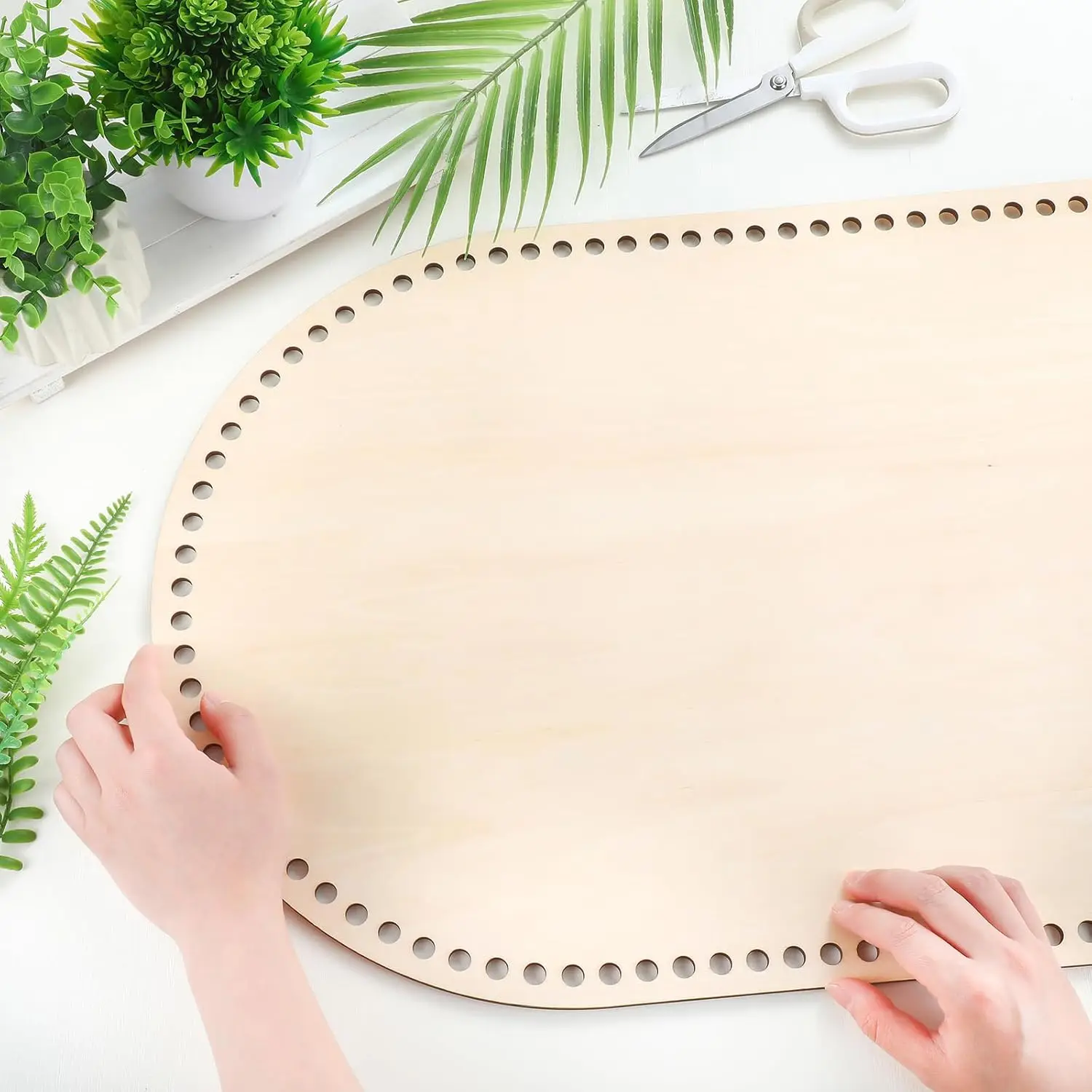 2 Pcs Moses Basket Wood Bottom 27.56 x 15.75 inches/ 70 x 40 cm Oval Natural Wood Base Shaper for DIY Crochet or Knitting Weavin
2 Pcs Moses Basket Wood Bottom 27.56 x 15.75 inches/ 70 x 40 cm Oval Natural Wood Base Shaper for DIY Crochet or Knitting Weavin