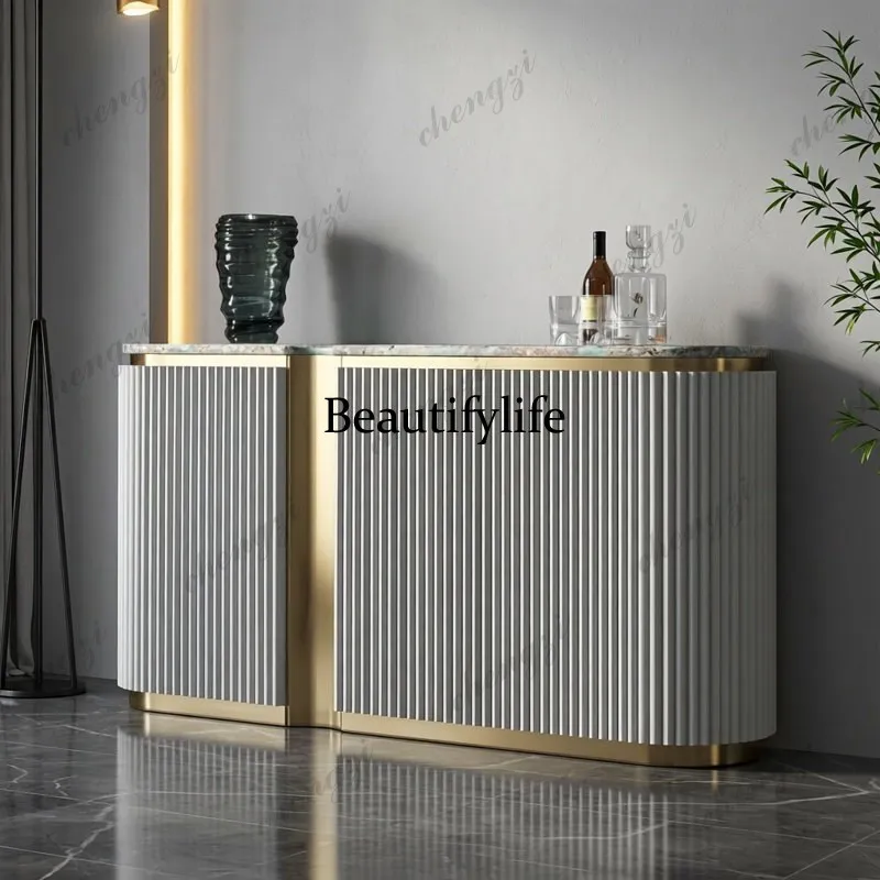 Light luxury marble door cabinet, modern simple storage, floor-to-ceiling Italian modern air cabinet
Light luxury marble door cabinet, modern simple storage, floor-to-ceiling Italian modern air cabinet