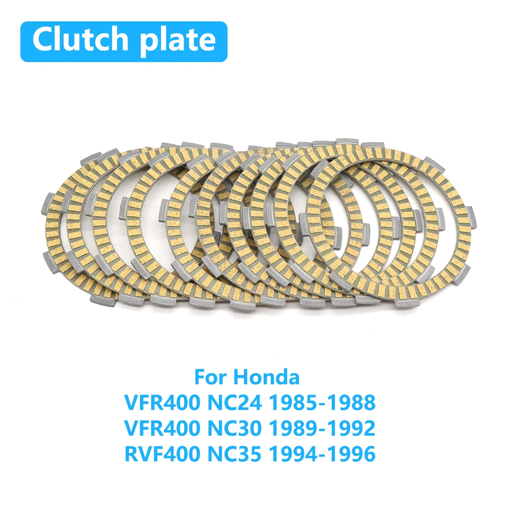 For Honda VFR 400 VFR400 NC24 NC30 NC35 1985-1996 Motorcycle Motorcycle Clutch Friction disc plate kit Accessories
For Honda VFR 400 VFR400 NC24 NC30 NC35 1985-1996 Motorcycle Motorcycle Clutch Friction disc plate kit Accessories