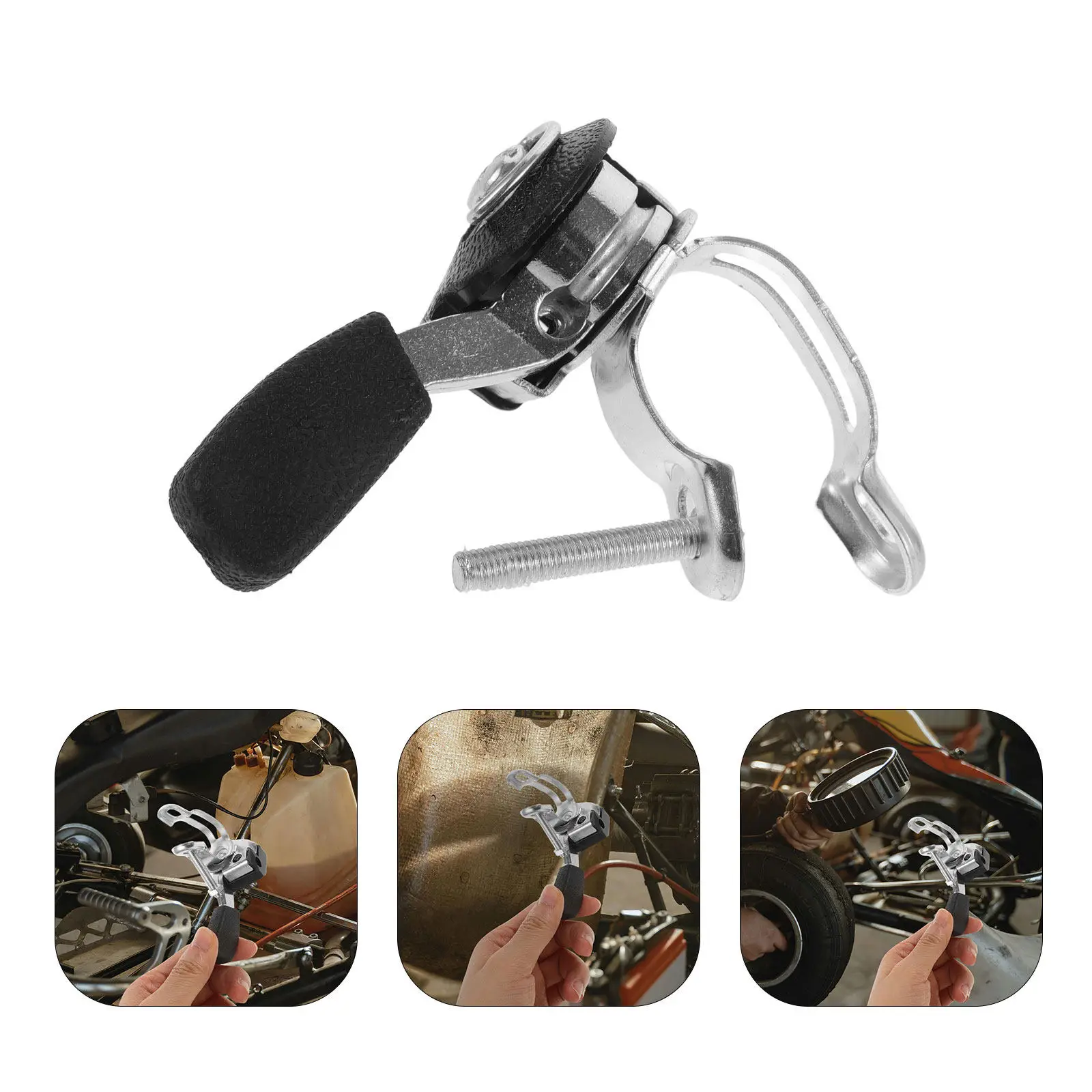 Throttle Switch Reliable Iron Replacement for Go Kart Off-Road Vehicle Trowels Engine Throttle Lever Trowels Part
Throttle Switch Reliable Iron Replacement for Go Kart Off-Road Vehicle Trowels Engine Throttle Lever Trowels Part