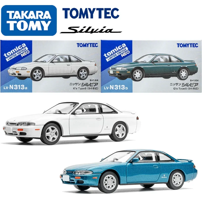TAKARA TOMY TOMYTEC Tomica 1/64 TLV-N313a TLV-N313b NISSAN SILVIA Q'S TYPE S Alloy Toy Motor Diecast Metal Model Gifts
TAKARA TOMY TOMYTEC Tomica 1/64 TLV-N313a TLV-N313b NISSAN SILVIA Q'S TYPE S Alloy Toy Motor Diecast Metal Model Gifts