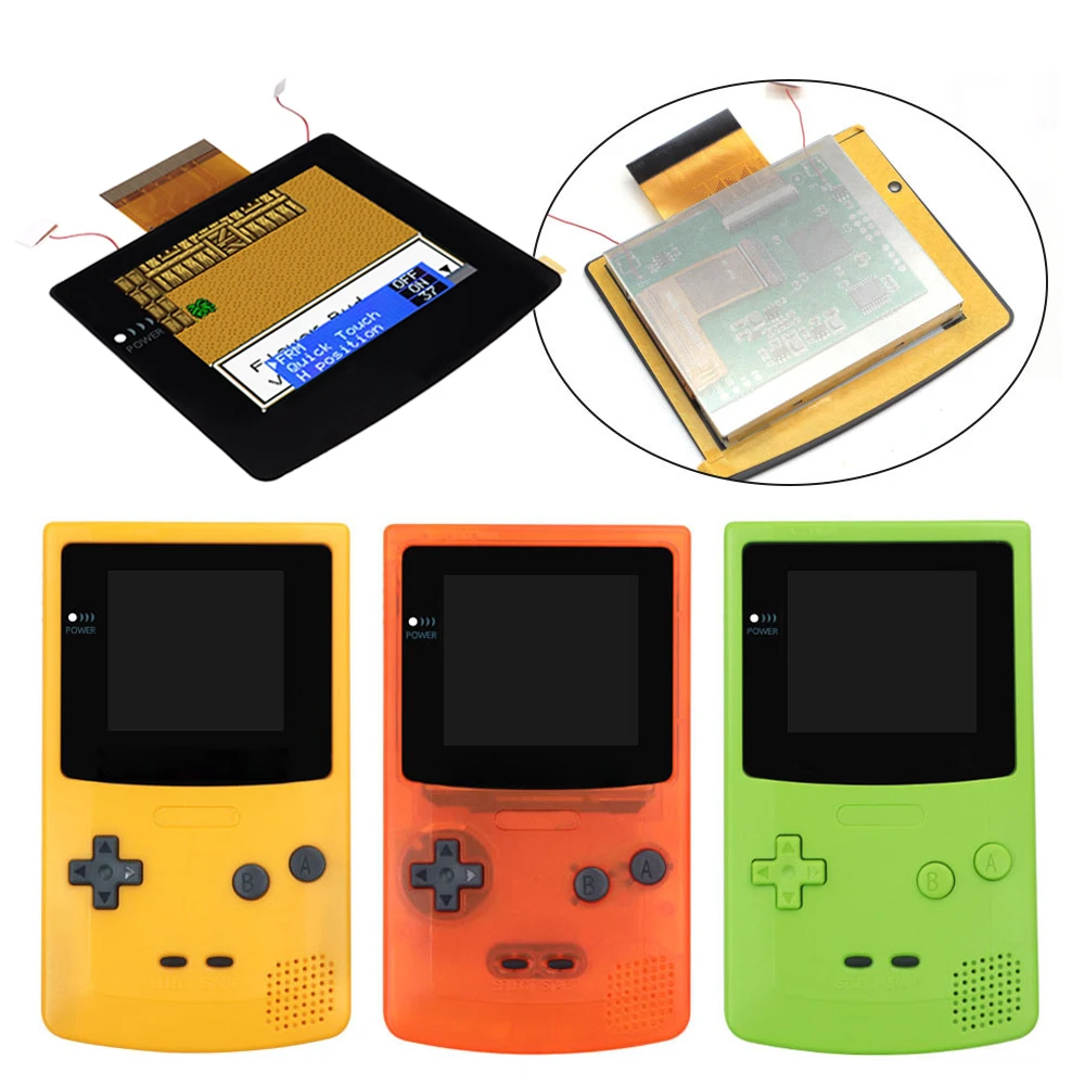 GBC Laminated 2.45" LCD IPS Screen Backlight Kit Support pixel Display OSD Menu For Gameboy Color Housing Shell
GBC Laminated 2.45" LCD IPS Screen Backlight Kit Support pixel Display OSD Menu For Gameboy Color Housing Shell