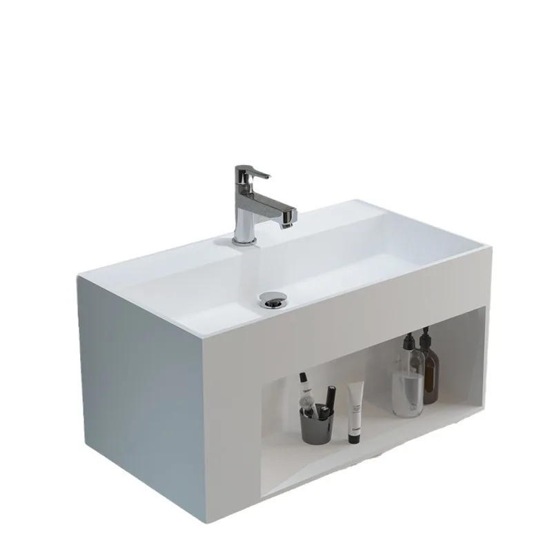 Artificial stone integrated basin Wall-mounted washbasin Hanging basin Bathroom washbasin
Artificial stone integrated basin Wall-mounted washbasin Hanging basin Bathroom washbasin