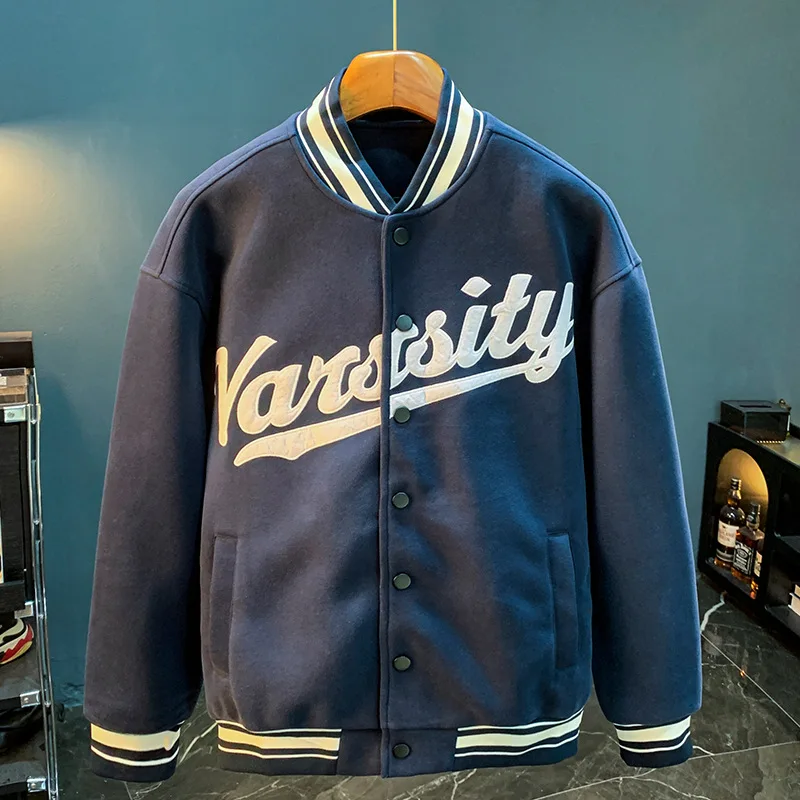 High-end sweater for men Spring Autumn 2024 breasted cardigan stand collar coat jacket trendy loose embroidered baseball uniform
High-end sweater for men Spring Autumn 2024 breasted cardigan stand collar coat jacket trendy loose embroidered baseball uniform